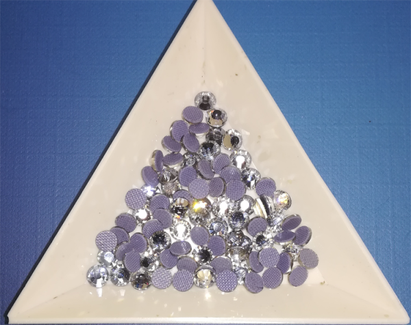 Silber Crystal Shade  Strass Steine SS20HF